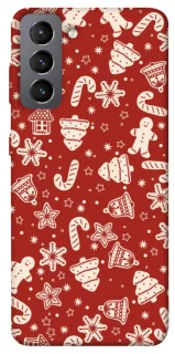 Чохол на Samsung Galaxy S21 FE Новорічний v3 фото 1 з 1