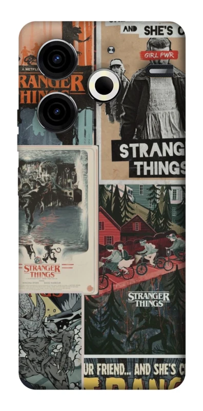 Чохол на TECNO Pova 6 Neo (LI6) Stranger Things ver.15 фото 1 з 1
