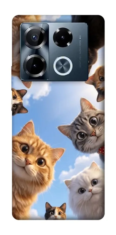 Чехол на Infinix Note 40 Pro 4G Cats фото 1 из 1