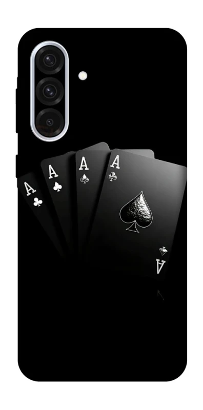 Чохол на Samsung Galaxy A36 5G Black Cards фото 1 з 1