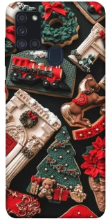 Чехол на Samsung Galaxy A21s Новогодний v20 фото 1 из 1