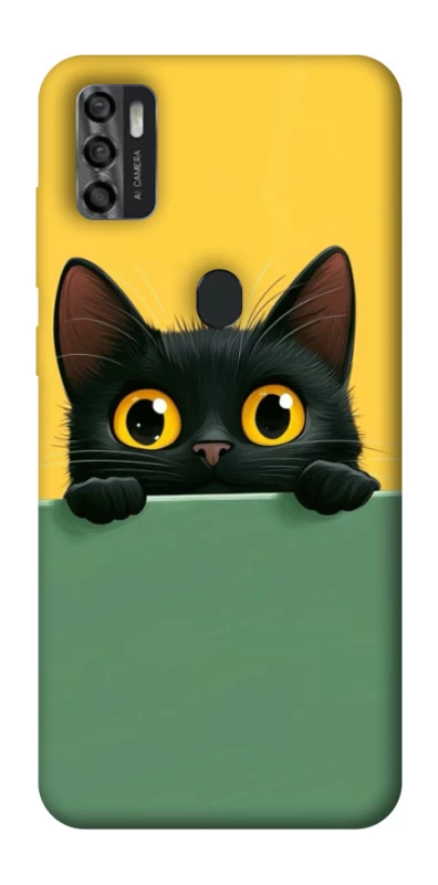 Чохол на ZTE Blade A7s (2020) Black cat v2 фото 1 з 1