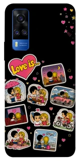 Чохол на Vivo Y51a Love is ver.3 фото 1 з 1