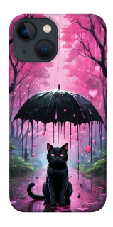 Чехол на Apple iPhone 13 mini (5.4") Black cat фото 1 из 1