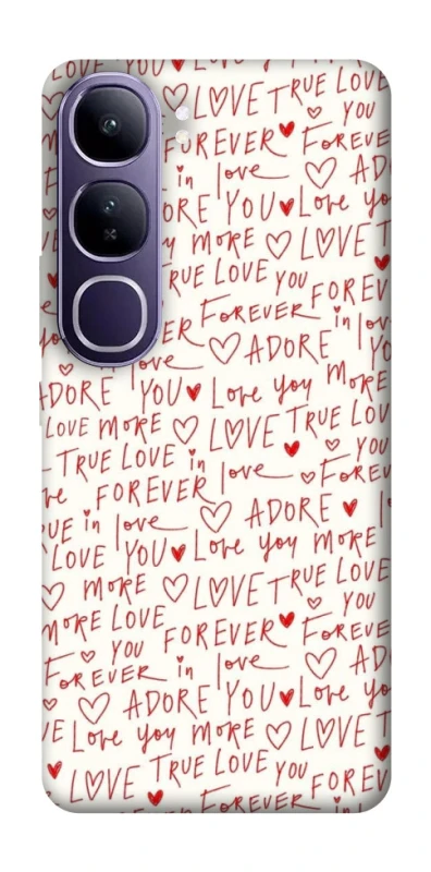 Чехол на Vivo Y300 Love aesthetic ver.4 фото 1 из 1