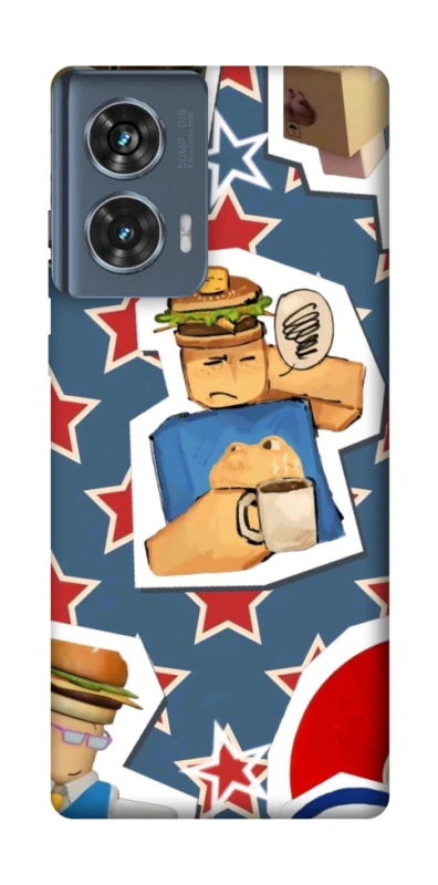 Чехол на Motorola Edge 50 Roblox v2 фото 1 из 1