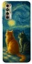 Чохол на TECNO Camon 17P Cats under the stars фото 1 з 1