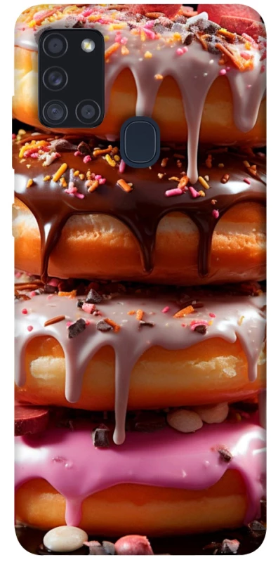 Чохол на Samsung Galaxy A21s Пончики фото 1 з 1