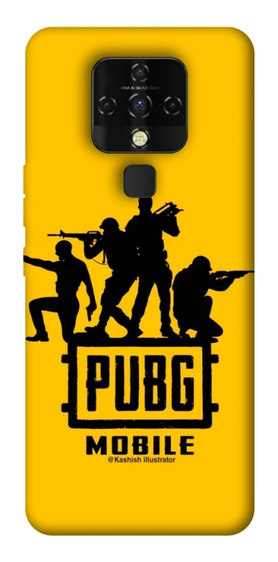 Чехол на TECNO Camon 16 SE Pubg logo ver.2 фото 1 из 1