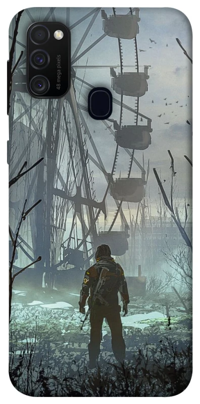 Чехол на Samsung Galaxy M21 Сталкер v12 фото 1 из 1