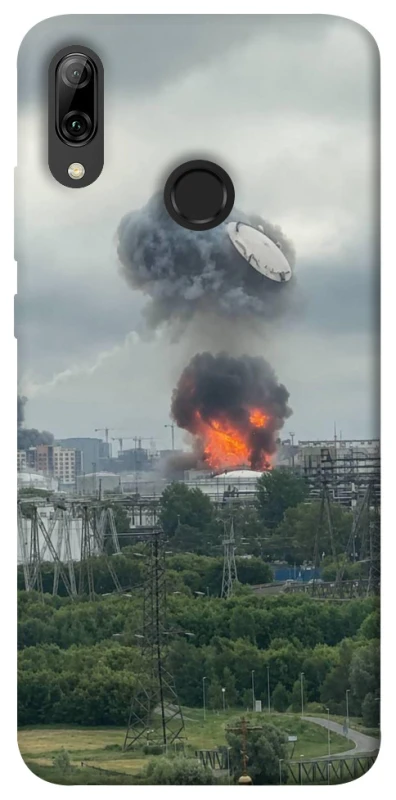 Чохол на Huawei P Smart (2019) Moscow never sleeps ver.4 фото 1 з 1
