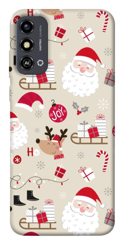 Чохол на ZTE Blade A53 Новорічний v1 фото 1 з 1