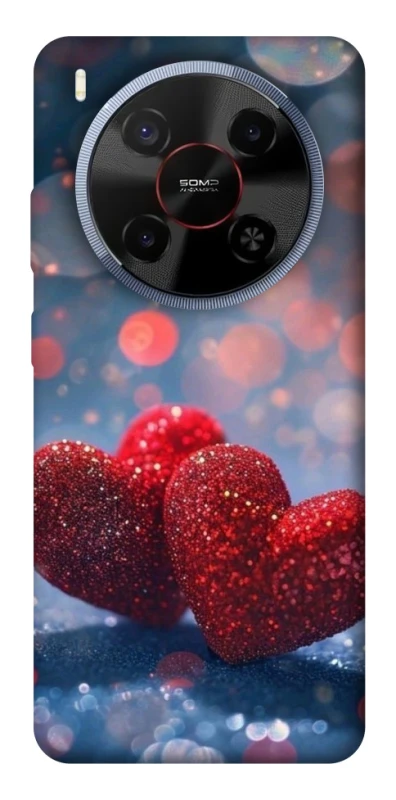 Чохол на ZTE Blade V70 Max Red hearts фото 1 з 1