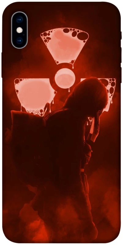 Чехол на Apple iPhone X (5.8") Радиация v8 фото 1 из 1