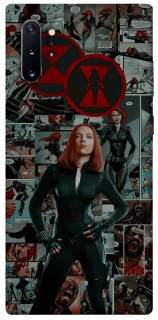 Чохол на Samsung Galaxy Note 10 Plus Black Widow фото 1 з 1