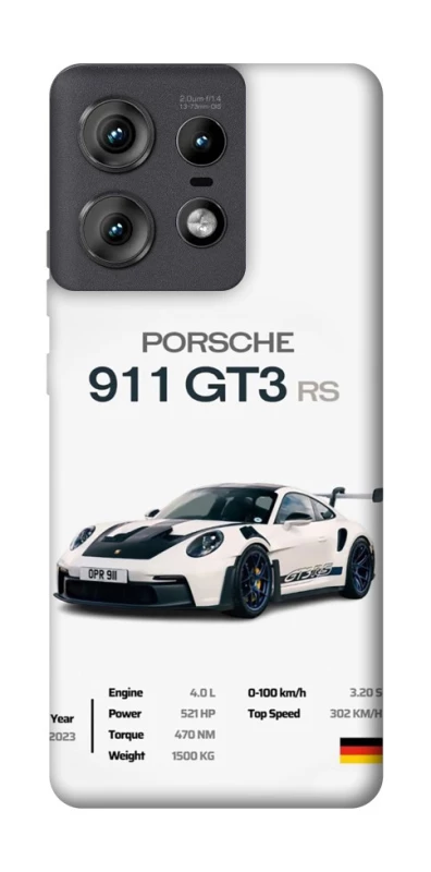 Чехол на Motorola Edge 50 Pro Porsche 911 GT3 фото 1 из 1