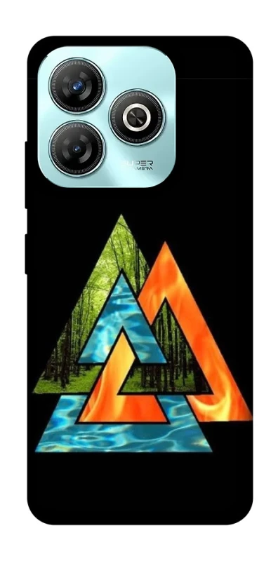 Чехол на ZTE Blade A75 4G Валькнут v4 фото 1 из 1