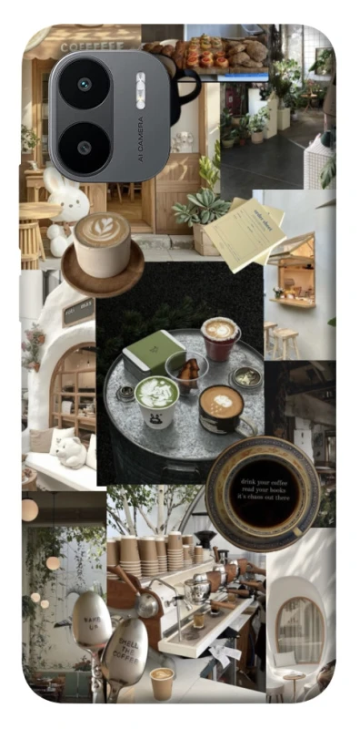 Чохол на Xiaomi Redmi A1 / A2 Coffee collage ver.4 фото 1 з 1