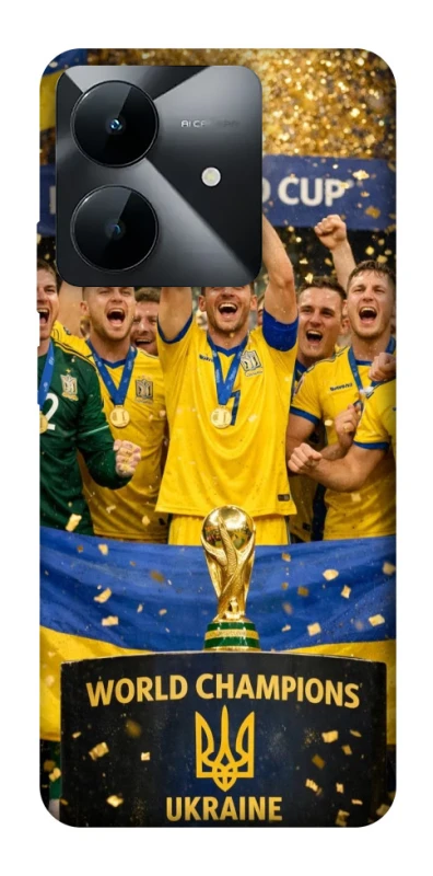 Чохол на Realme Note 60x UA-Football ver.5 фото 1 з 1