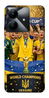 Чехол на Realme Note 60x UA-Football ver.5 фото 1 из 1