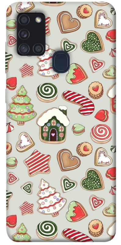 Чехол на Samsung Galaxy A21s Новогодний v7 фото 1 из 1
