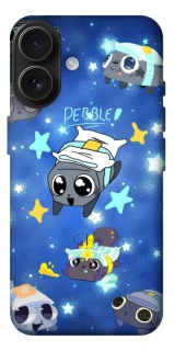 Чехол на Apple iPhone 17 (6.3") Pebble kitten stars фото 1 из 1
