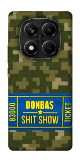 Чехол на Xiaomi Redmi Note 14 Pro 4G Donbas ticket фото 1 из 1