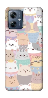 Чохол на Motorola Moto G54 Power Funny Kittens ver.2 фото 1 з 1