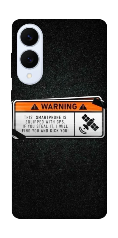 Чохол на Samsung Galaxy S25 Edge Warning фото 1 з 1