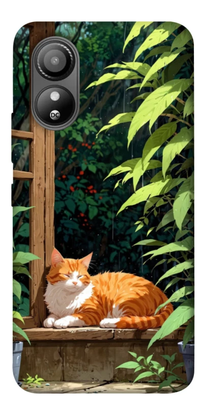 Чехол на ZTE Blade L220 red cat фото 1 из 1
