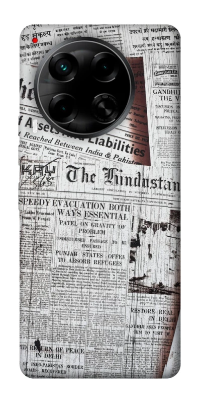 Чохол на TECNO Camon 30 (CL6) Газети фото 1 з 1