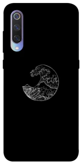 Чохол на Xiaomi Mi 9 Black tsunami фото 1 з 1