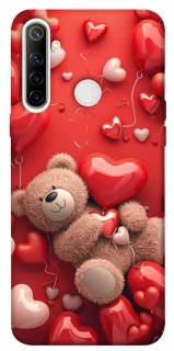 Чехол на Realme 6i bear in hearts фото 1 из 1