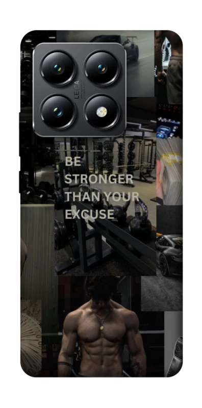 Чохол на Xiaomi 14T Be stronger фото 1 з 1
