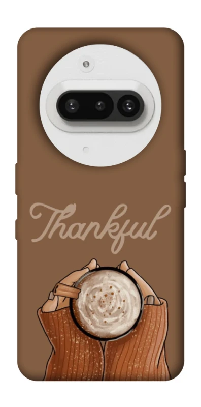 Чохол на Nothing Phone (3a) Thankful coffee фото 1 з 1