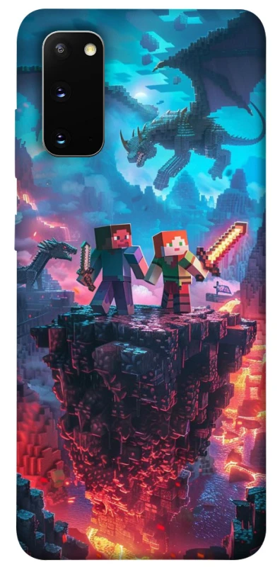 Чохол на Samsung Galaxy S20 Minecraft v3 фото 1 з 1