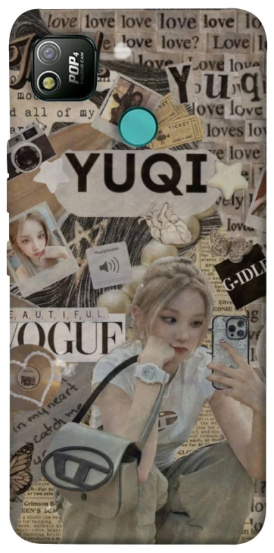 Чехол на TECNO POP 4 Yuqi (G)I-DLE фото 1 из 1