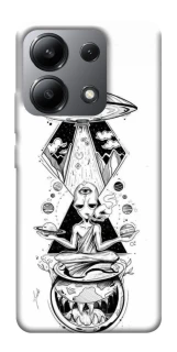 Чехол на Xiaomi Redmi Note 13 4G Tattoo ver.4 фото 1 из 1