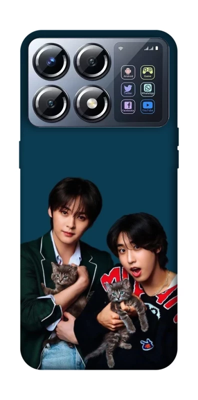 Чохол на Xiaomi POCO X8 Pro Lee Know and Han - Stray Kids фото 1 з 1