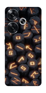 Чехол на Xiaomi Poco F6 Огненые руны фото 1 из 1