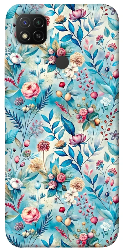 Чохол на Xiaomi Redmi 9C Floral design ver.5 фото 1 з 1