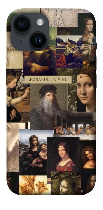Чехол на Apple iPhone 14 (6.1") Leonardo da Vinci фото 1 из 1