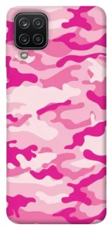 Чехол на Samsung Galaxy A12 camouflage pink фото 1 из 1