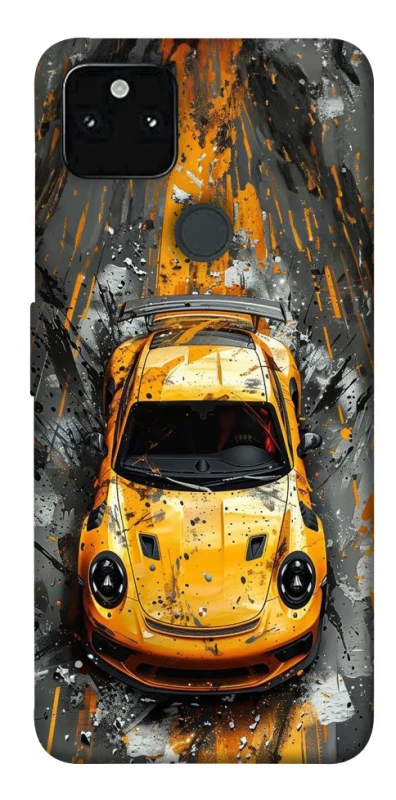 Чехол на Google Pixel 5A Drawn Porsche фото 1 из 1