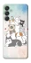 Чохол на Samsung Galaxy M55 Funny Pets ver.2 фото 1 з 1