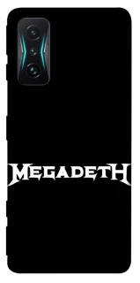 Чохол на Xiaomi Redmi K50 Gaming Megadeth logo фото 1 з 1