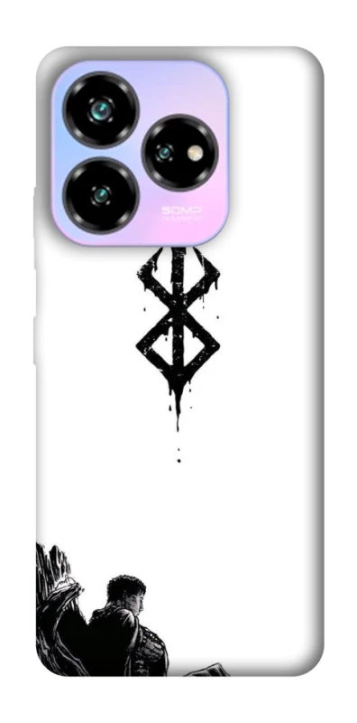 Чохол на ZTE Nubia V60 Desing berserk white фото 1 з 1