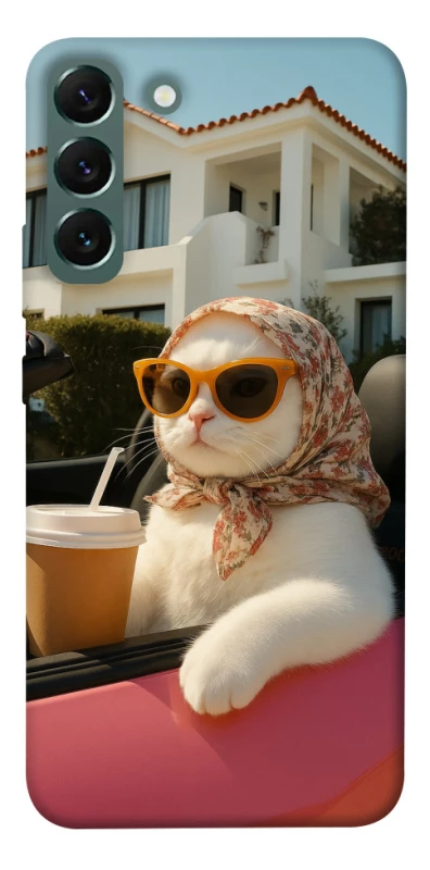 Чохол на Samsung Galaxy S22+ Stylish Cat Cruise фото 1 з 1