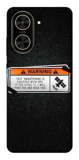 Чохол на Xiaomi Poco C71 Warning фото 1 з 1