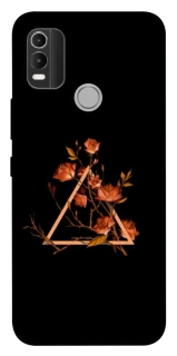 Чехол на Nokia C21 Plus Flowers ver.3 фото 1 из 1